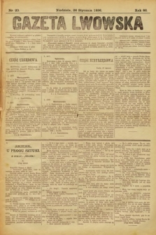 Gazeta Lwowska. 1896, nr 20