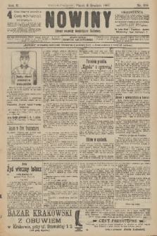 Nowiny : dziennik niezawisły demokratyczny illustrowany. R.5, 1907, nr 316