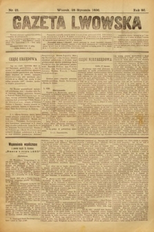 Gazeta Lwowska. 1896, nr 21