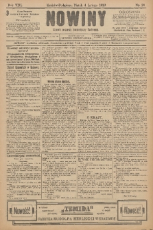 Nowiny : dziennik niezawisły demokratyczny illustrowany. R.8, 1910, nr 28