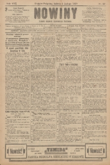 Nowiny : dziennik niezawisły demokratyczny illustrowany. R.8, 1910, nr 29