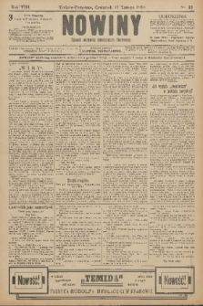 Nowiny : dziennik niezawisły demokratyczny illustrowany. R.8, 1910, nr 39