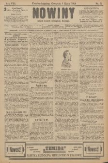 Nowiny : dziennik niezawisły demokratyczny illustrowany. R.8, 1910, nr 51