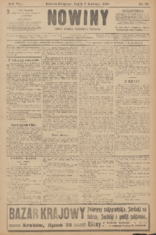 Nowiny : dziennik niezawisły demokratyczny illustrowany. R.8, 1910, nr 80