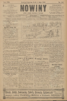 Nowiny : dziennik niezawisły demokratyczny illustrowany. R.8, 1910, nr 102