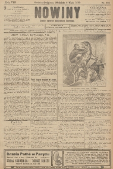 Nowiny : dziennik niezawisły demokratyczny illustrowany. R.8, 1910, nr 105