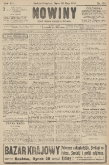 Nowiny : dziennik niezawisły demokratyczny illustrowany. R.8, 1910, nr 114