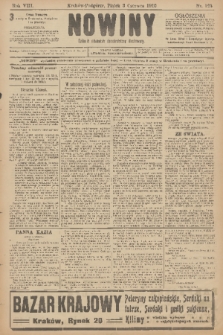 Nowiny : dziennik niezawisły demokratyczny illustrowany. R.8, 1910, nr 125
