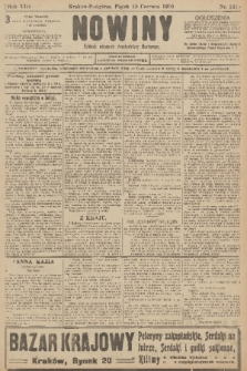 Nowiny : dziennik niezawisły demokratyczny illustrowany. R.8, 1910, nr 131