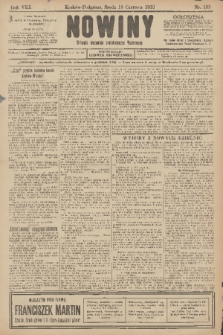 Nowiny : dziennik niezawisły demokratyczny illustrowany. R.8, 1910, nr 135