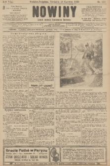 Nowiny : dziennik niezawisły demokratyczny illustrowany. R.8, 1910, nr 139