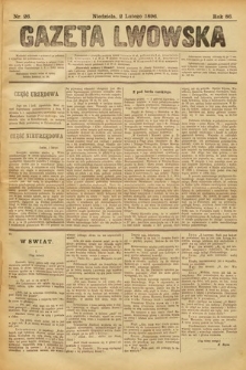 Gazeta Lwowska. 1896, nr 26