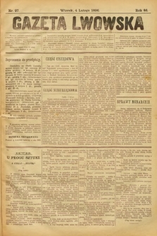 Gazeta Lwowska. 1896, nr 27