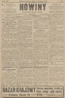 Nowiny : dziennik niezawisły demokratyczny illustrowany. R.8, 1910, nr 201