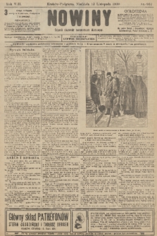 Nowiny : dziennik niezawisły demokratyczny illustrowany. R.8, 1910, nr 262