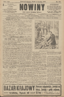 Nowiny : dziennik niezawisły demokratyczny illustrowany. R.8, 1910, nr 278