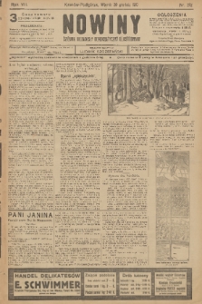 Nowiny : dziennik niezawisły demokratyczny illustrowany. R.8, 1910, nr 292