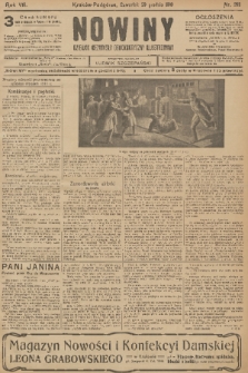 Nowiny : dziennik niezawisły demokratyczny illustrowany. R.8, 1910, nr 299