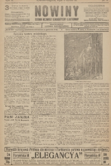 Nowiny : dziennik niezawisły demokratyczny illustrowany. R.9, 1911, nr 10