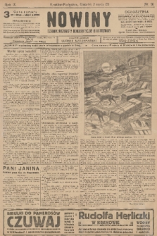 Nowiny : dziennik niezawisły demokratyczny illustrowany. R.9, 1911, nr 50
