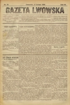 Gazeta Lwowska. 1896, nr 35