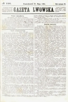 Gazeta Lwowska. 1864, nr 116