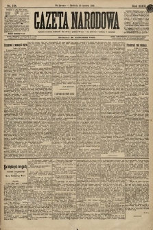Gazeta Narodowa. 1896, nr 178