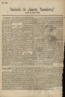 Gazeta Narodowa. 1896, nr 200