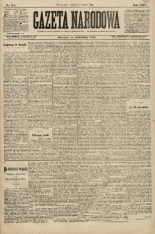 Gazeta Narodowa. 1896, nr 218