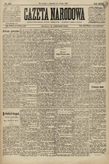 Gazeta Narodowa. 1896, nr 224
