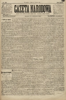 Gazeta Narodowa. 1896, nr 225
