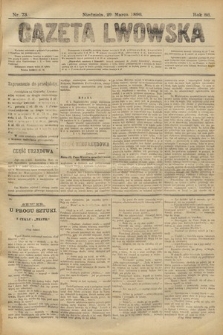 Gazeta Lwowska. 1896, nr 73
