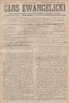 Głos Ewangelicki : pismo tygodniowe poświęcone sprawom Kościoła Ewangelicko-Augsburskiego w Polsce. R.6, 1925, nr 15