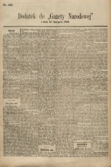 Gazeta Narodowa. 1896, nr 242