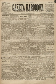 Gazeta Narodowa. 1896, nr 244