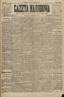 Gazeta Narodowa. 1896, nr 250