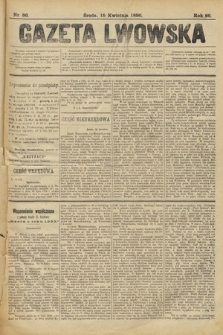 Gazeta Lwowska. 1896, nr 86