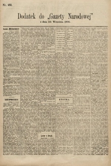 Gazeta Narodowa. 1896, nr 251