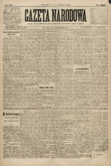 Gazeta Narodowa. 1896, nr 254