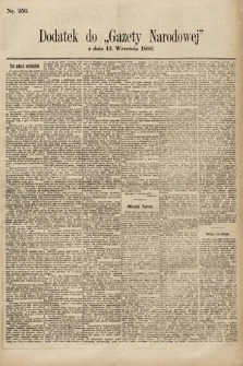 Gazeta Narodowa. 1896, nr 256