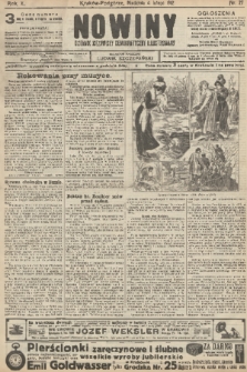 Nowiny : dziennik niezawisły demokratyczny illustrowany. R.10, 1912, nr 27