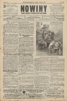Nowiny : dziennik niezawisły demokratyczny illustrowany. R.10, 1912, nr 29