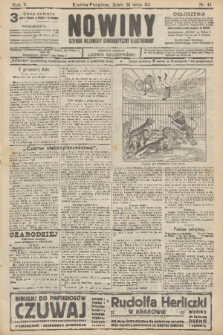 Nowiny : dziennik niezawisły demokratyczny illustrowany. R.10, 1912, nr 44