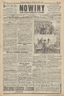 Nowiny : dziennik niezawisły demokratyczny illustrowany. R.10, 1912, nr 46