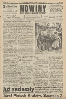 Nowiny : dziennik niezawisły demokratyczny illustrowany. R.10, 1912, nr 49