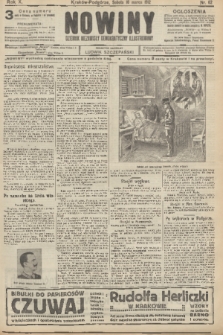 Nowiny : dziennik niezawisły demokratyczny illustrowany. R.10, 1912, nr 62