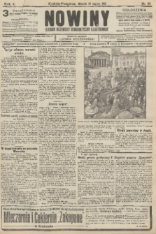 Nowiny : dziennik niezawisły demokratyczny illustrowany. R.10, 1912, nr 64