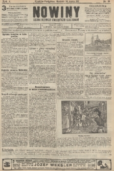 Nowiny : dziennik niezawisły demokratyczny illustrowany. R.10, 1912, nr 69