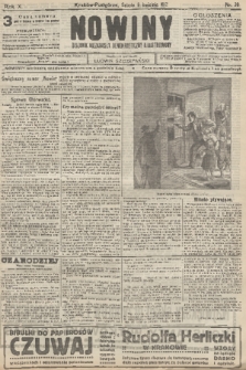 Nowiny : dziennik niezawisły demokratyczny illustrowany. R.10, 1912, nr 79