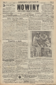 Nowiny : dziennik niezawisły demokratyczny illustrowany. R.10, 1912, nr 81
